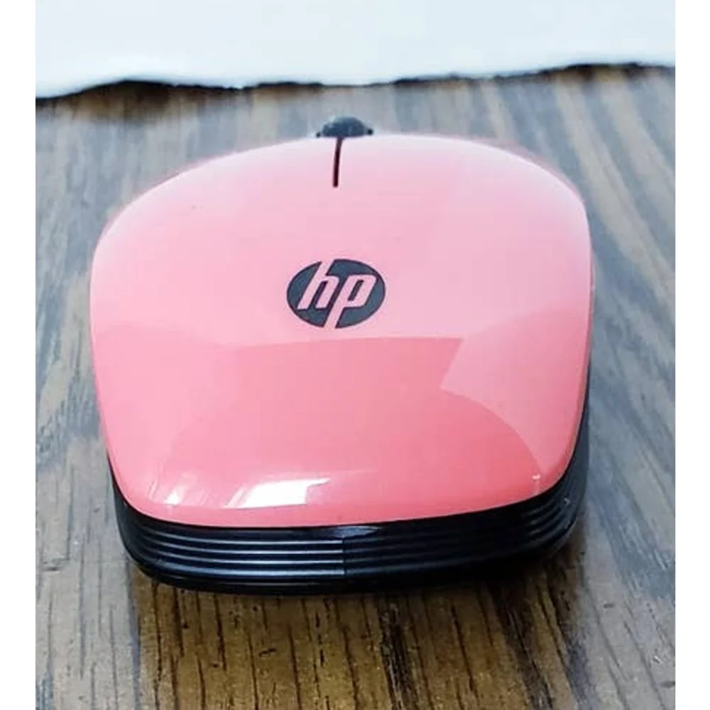 HP Z3200 Pink Three Button Blue LED Wireless Mouse - No Dongle